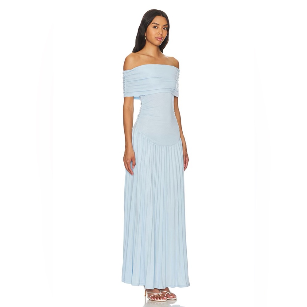 Field of Dreams Dress in Light Blue - Revolve - Medium